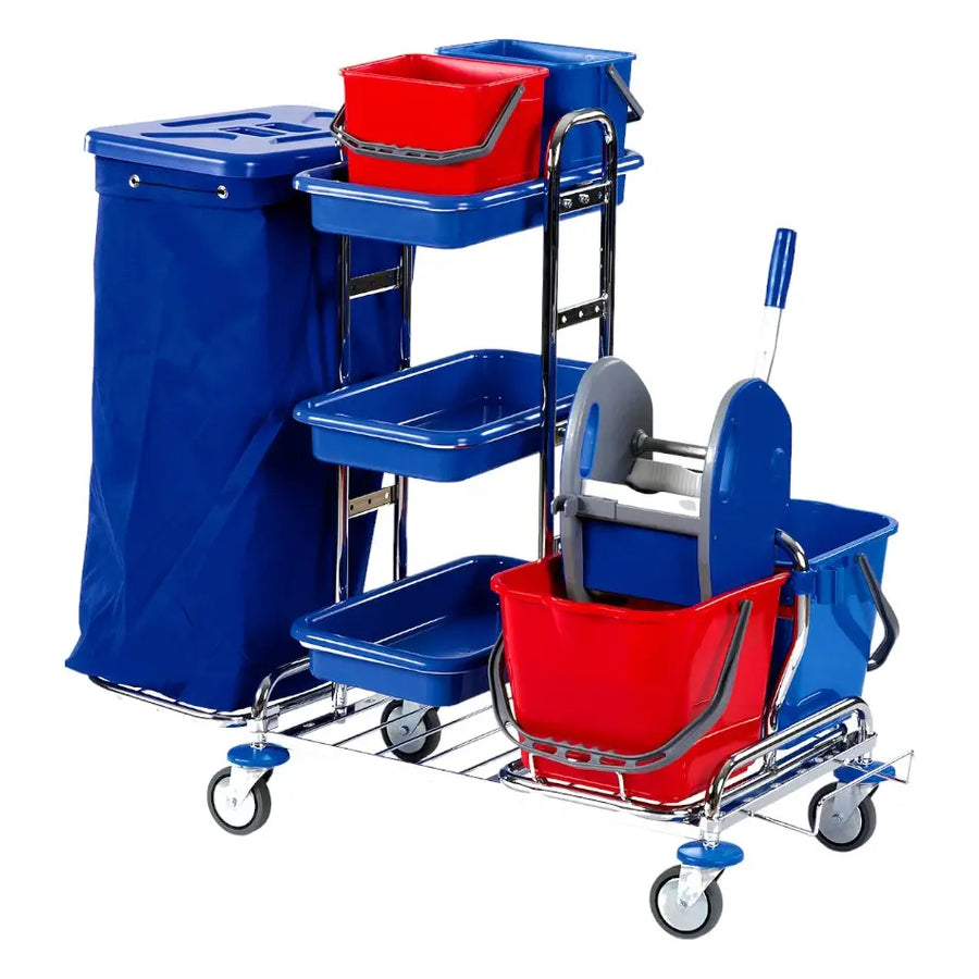 Hotelreinigungswagen & Wischwagen.