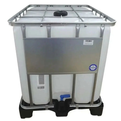 Contenitore IBC da 1000 litri, su pallet in plastica PE 150/50