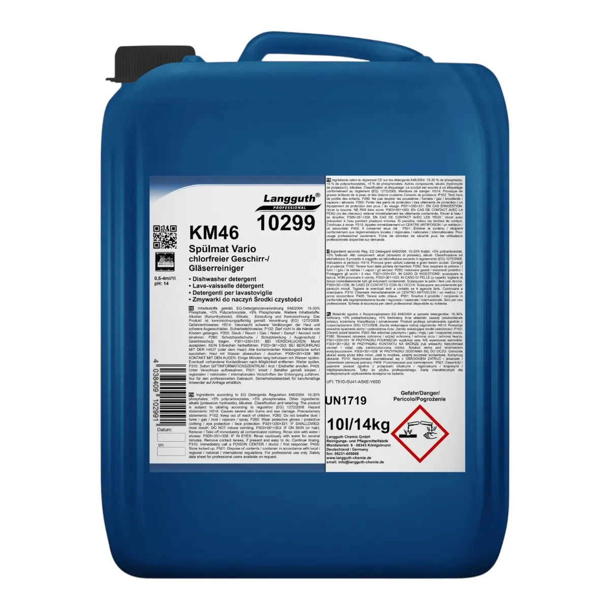 LANGGUTH KM46 Spülmat® Vario 10 litri