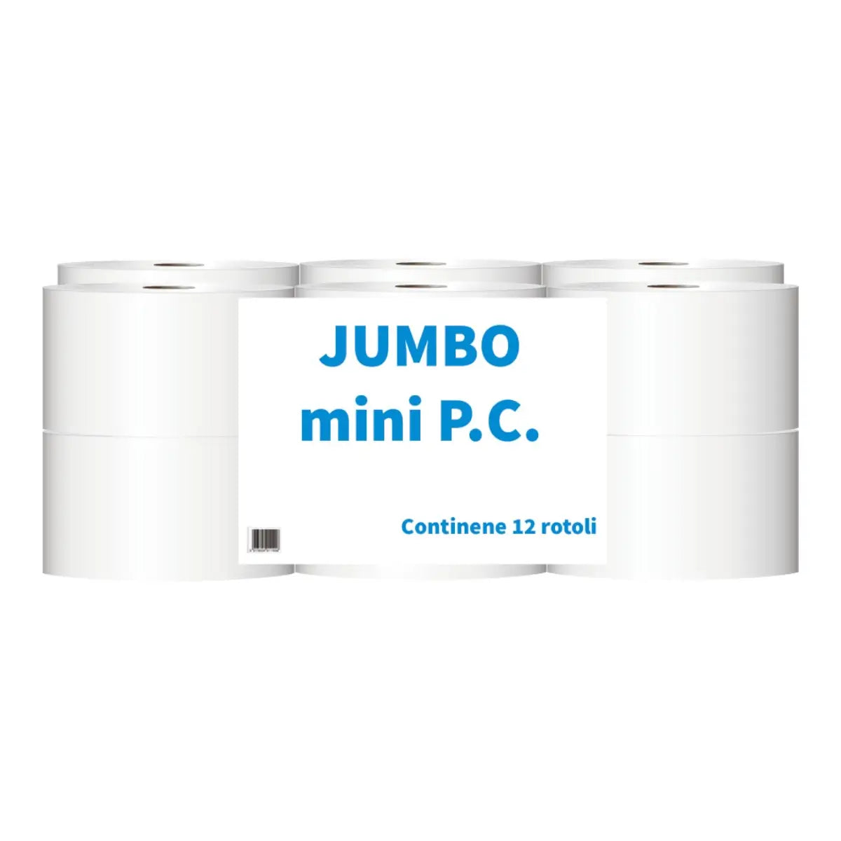 PAPERDI Mini Jumbo Toilettenpapier 2-lagig 12 Rollen