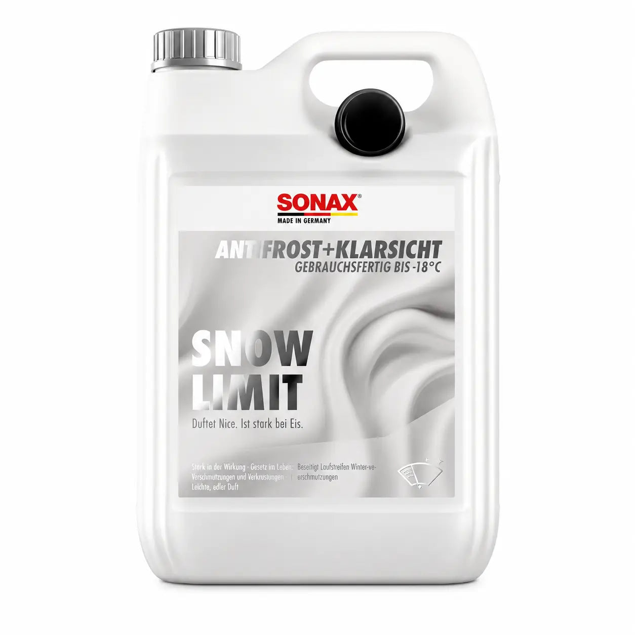 SONAX AntiGelo+VistaChiara fino a -18 °C Limite Neve 5 Litri
