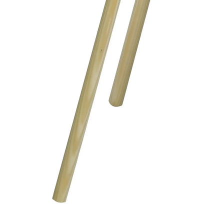 Manico scopa legno 1600x24mm non verniciato