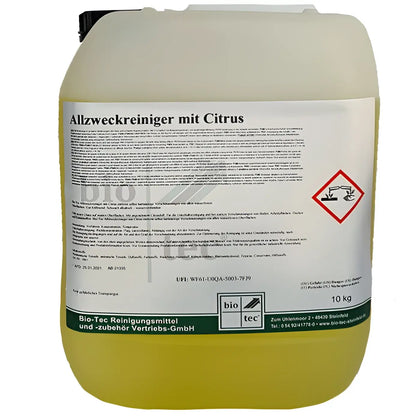 Detergente universale certificato Halal Bio-Tec Agrumi 10l