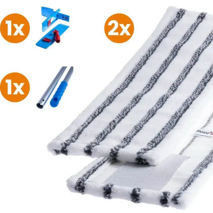 Set professionale per la pulizia dei pavimenti con mop "Schmutzbrecher 50 cm"