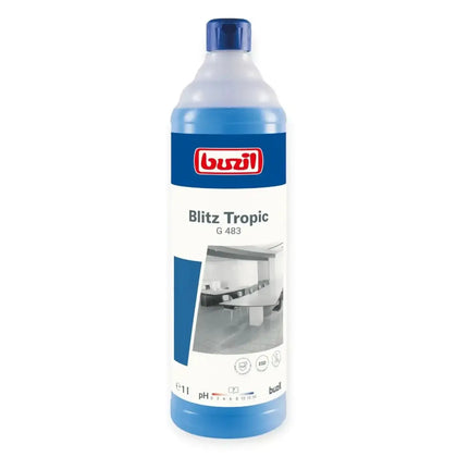 Buzil Blitz Tropic G483 detergente alcolico al profumo tropicale