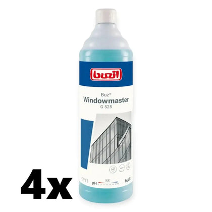 Buzil Buz Windowmaster G525 Detergente per vetri 1l 4 pezzi