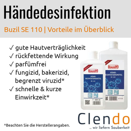 Buzil Disinfezione mani SE110 D110