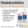 Buzil Disinfezione mani SE110 D110 – Flacone Euro da 500 ml