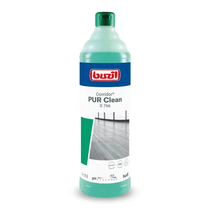 Buzil Corridor PUR Clean S766 Detergente per la manutenzione dei pavimenti 1l