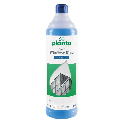 Buzil Planta Buz Window King P913 Detergente Concentrato per Vetri 1l