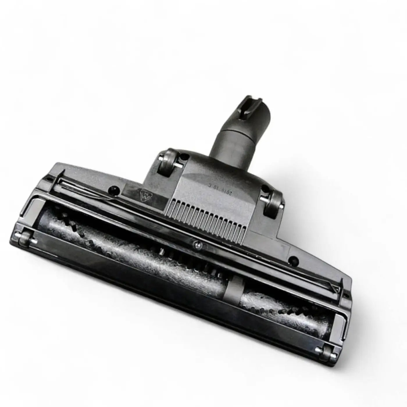 Schwarzer kunststoff bodenaufsatz mit rollbürste und verstellbarer befestigung für columbus turbo-saugdüse d32