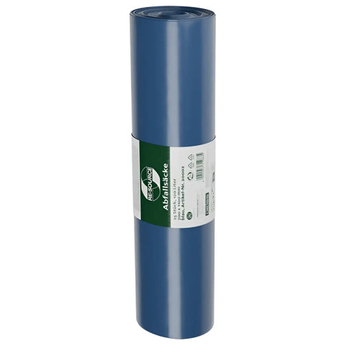 Deiss standard blaue müllsäcke 25 liter blaue rolle von resource brand für haushalt und industrie