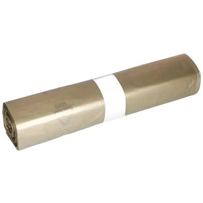 DEISS Standard Müllsäcke LDPE 120 Liter Transparent Blauer Engel 29015 – Palette mit 320 Rollen