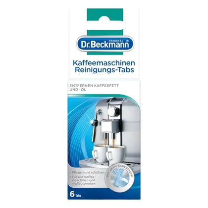 DR. BECKMANN Pastiglie Detergenti per Macchine da Caffè 6 pz.