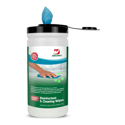DREUMEX Salviette Disinfettanti e per la Pulizia Blau Reinigungs- & Desinfektionstücher