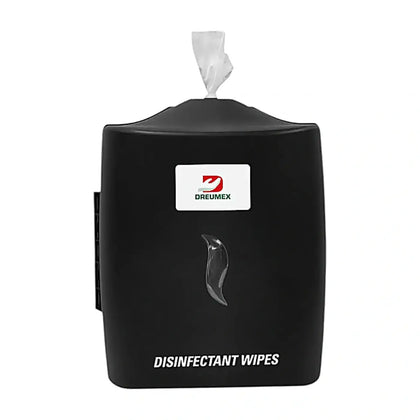 DREUMEX Dispenser a muro in plastica, nero