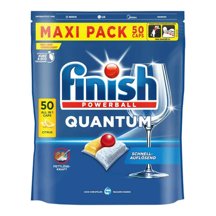 FINISH Powerball Quantum All in1 Agrumi 50 capsule Maxi Confezione