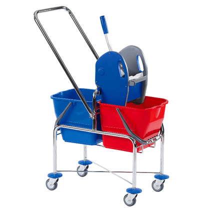 Floorstar DOFA20TD Carrello doppio rialzato con timone 17l SOLID