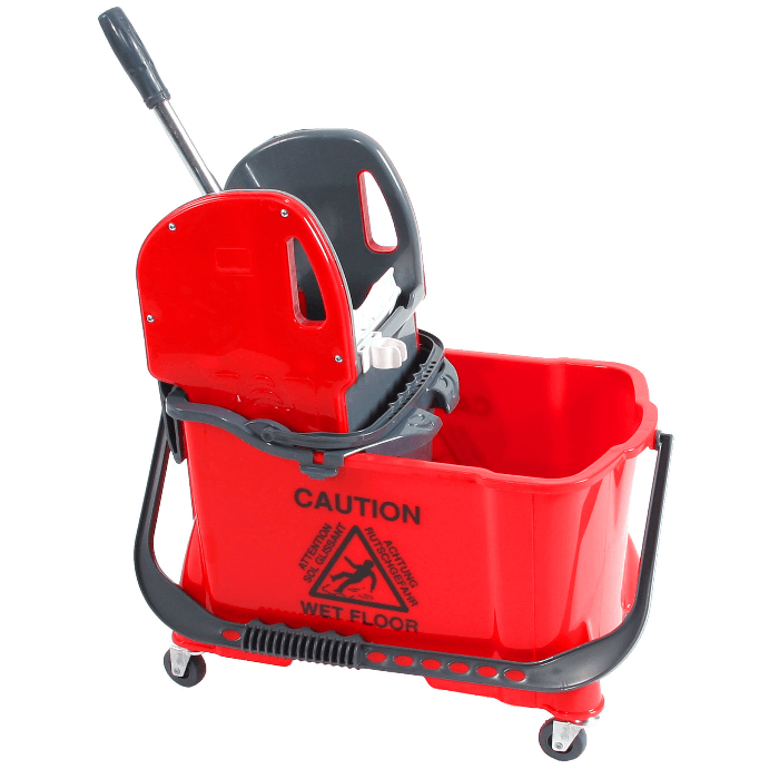 Floorstar KB25Plus Kunststoff Bucket 25l mit Schmutzwassereimer BASIC.