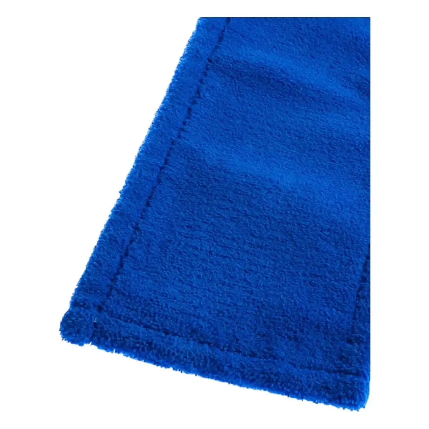 Floors tar microfasermopp thenufil hospital 50 cm in bright blue plush terry cloth with neatly stitched edges