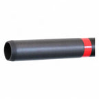 Schwarzes zylindrisches gardiner xtreme hm carbon profi teleskopstange mit rotem band nahe einem ende