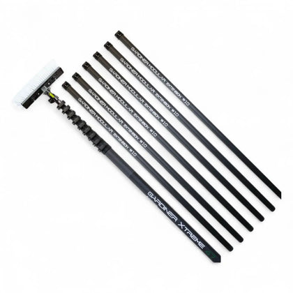GARDINER XTREME 47 Asta telescopica professionale in carbonio HM da 23,67 metri
