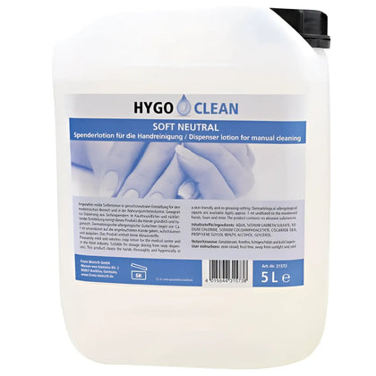 HygoClean Soft Neutral Lozione lavamani professionale 5l