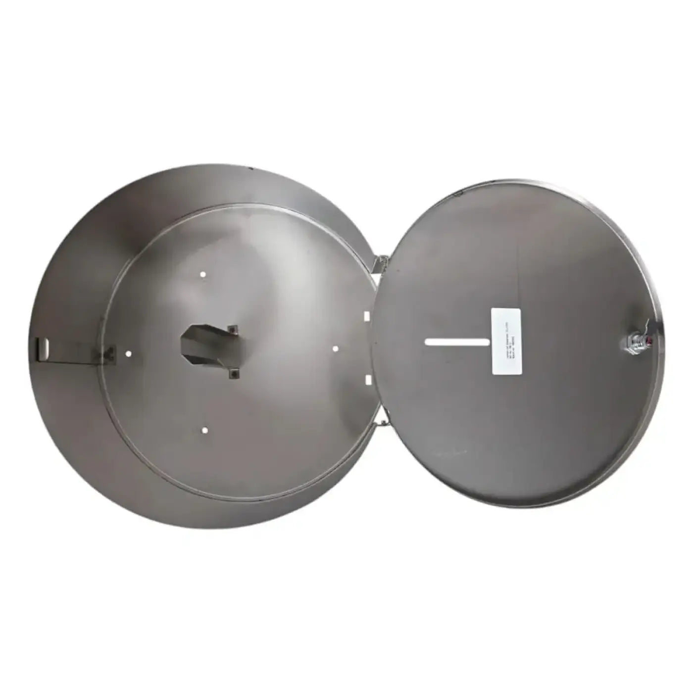 HygoStar toilettenpapierspender jumbo edelstahl mit doppelter türe und sicherem verschluss aus reflektierendem edelstahl