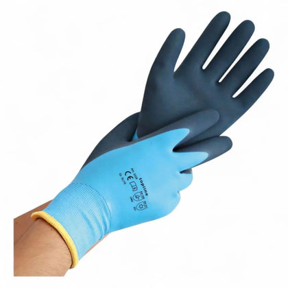 Guanti protettivi dal freddo Wet Protect Winter Rivestimento in lattice 12 paia