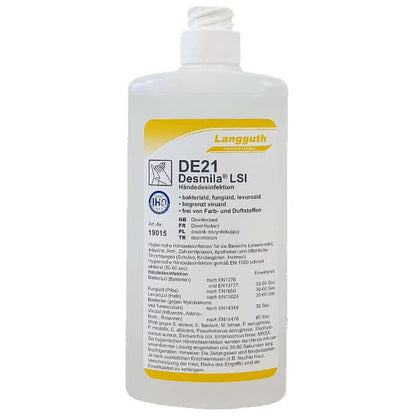 Langguth DE21 Disinfettante mani Desmila LSI flacone Euro 500 ml
