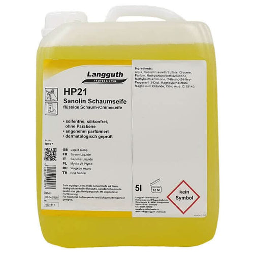 Langguth HP21 Sanolin Schaumseife 5l.