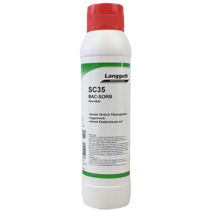 Langguth SC35 BAC-Sorb Legante liquido per vomito, urina e feci 600g