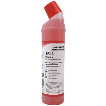 Langguth SR13 Uriwa V WC-Reiniger Power Gel con collo angolato 750ml