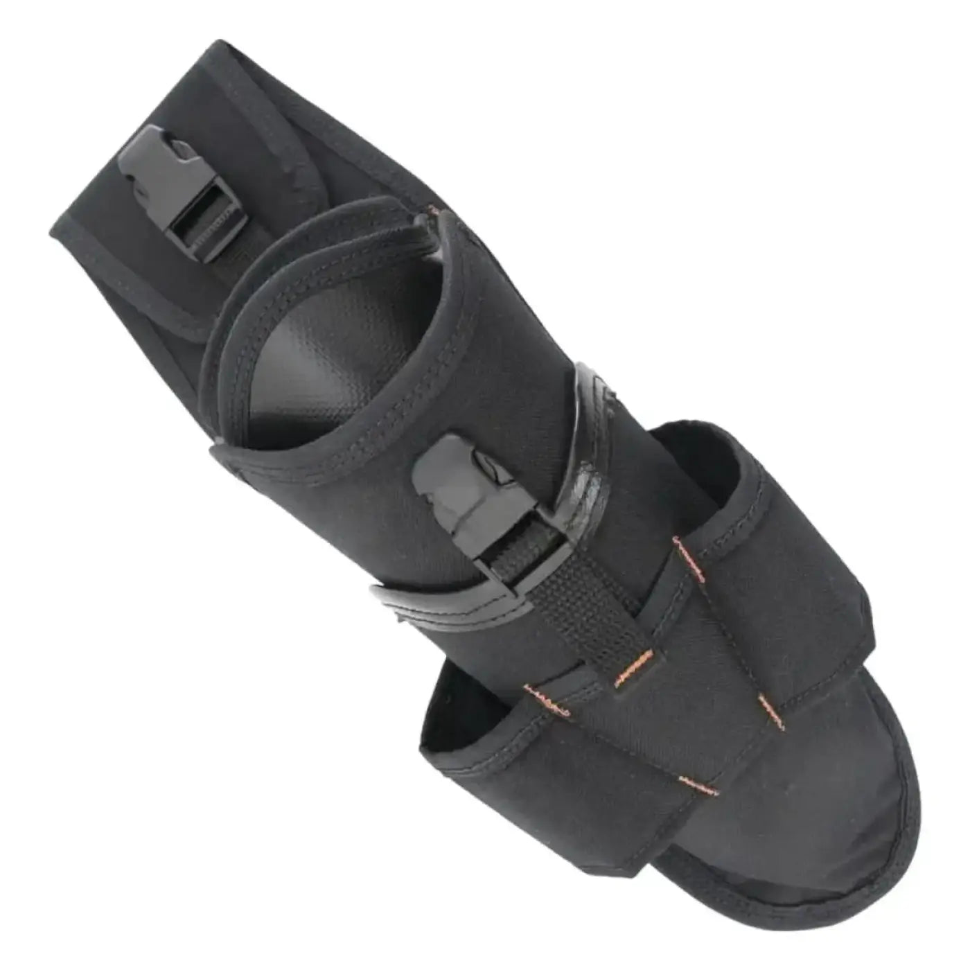 Schwarze neopren knöchelstütze maykker silencer ii köcher mit verstellbaren riemen und schnallenverschluss