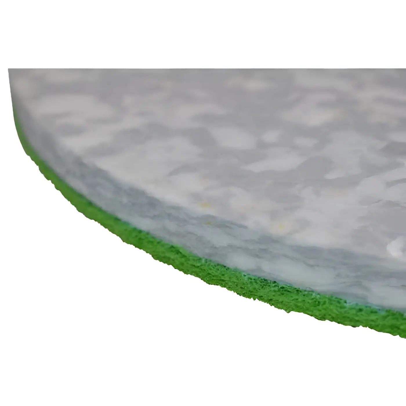 Melamin komb-x reinigungspad grün und grau strukturiert mit schichtiger schwammkonstruktion zum schrubben