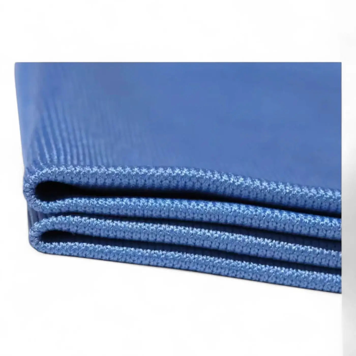 Milury microfasertuch glaspoliertuch 2 stück blau mit strukturierter, gewebter kante aus mikrofaser