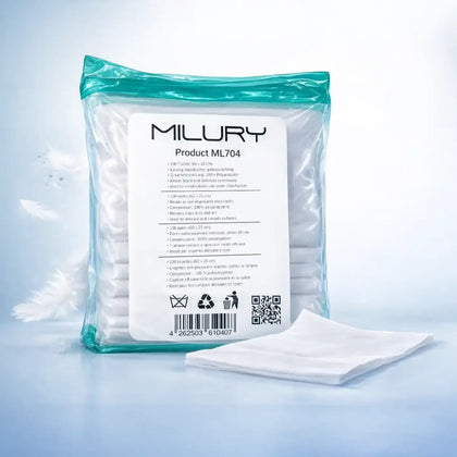 MILURY Panni antipolvere 60x25cm Bianco 100 Pezzi