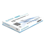 White and blue packaged newgene covid-19 antigen selbsttest kit nasal by newgene biosengineering for rapid nasal testing