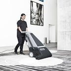 Grau und schwarz nilfisk gu700 a teppichsauger kommerzieller bodenreinigungsmaschine mit modernem design