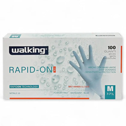Guanti in nitrile Rapid-On senza polvere 100 pezzi
