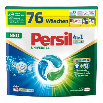 Detersivo in capsule PERSIL 4 in1 Discs Universal 76 lavaggi