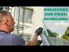 UNGER ErgoTec Set professionale per la pulizia del vetro AK013