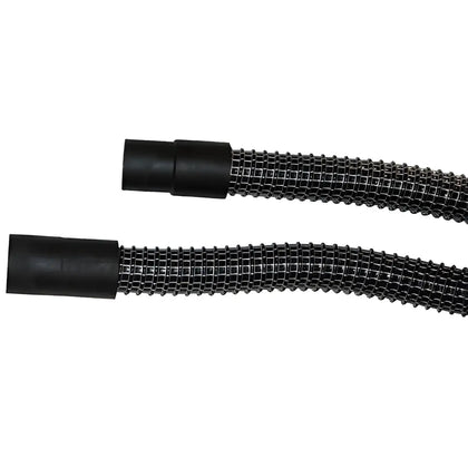 Tubo di aspirazione - colore nero con spirale in acciaio