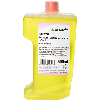 SemyTop Sapone in schiuma Home cartuccia gialla 500ml