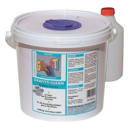 SOLUTION-Panni per graffiti 70 pezzi + liquido impregnante