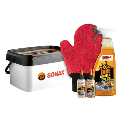 Sonax BIKE Kit Pulizia e Cura 6 pezzi Set Completo