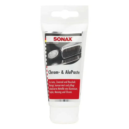Sonax pasta cromo e alluminio 75ml