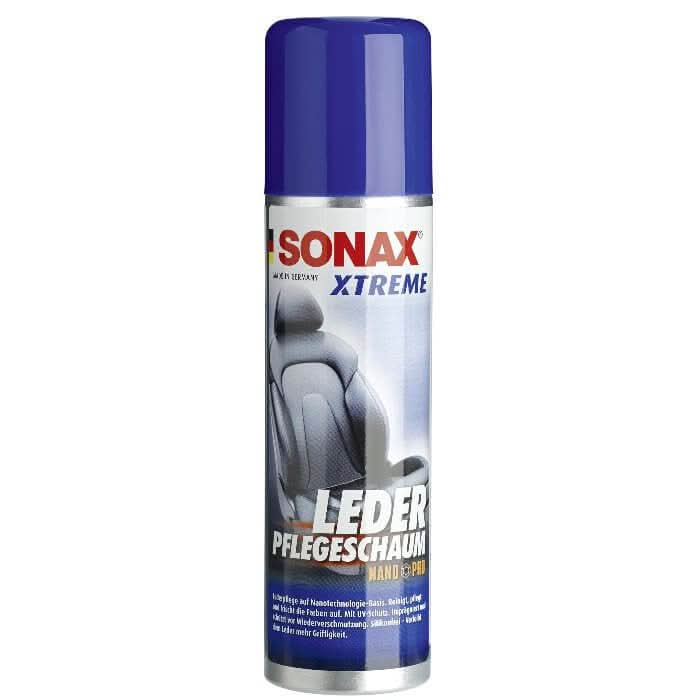 Sonax Xtreme Lederpflegeschaum 250ml von SONAX, Pflege und Reinigungsmittel für Lederoberflächen im Auto