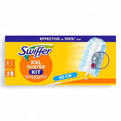 SWIFFER XXL Duster Manico + 2 panni catturapolvere