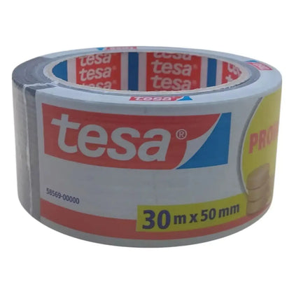 Nastro adesivo in tessuto TESA, universale grigio 50mmx30m